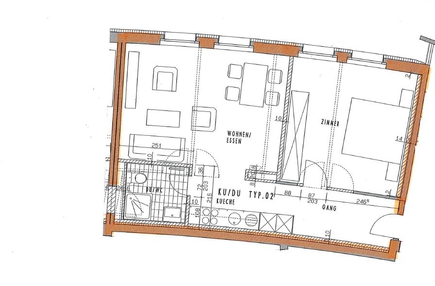 2 rooms apartment, Foto 7 von 7