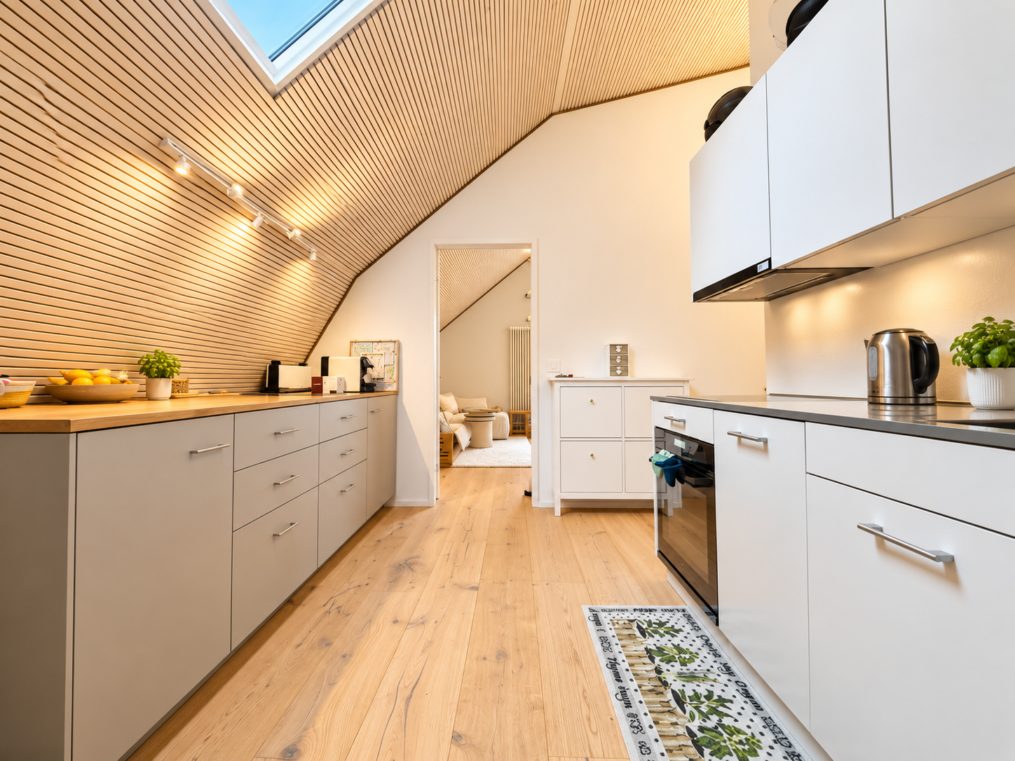 3 ½ rooms roof flat