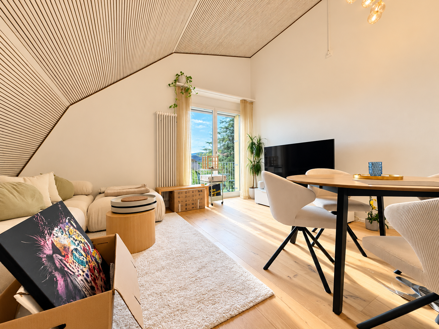 3 ½ rooms roof flat