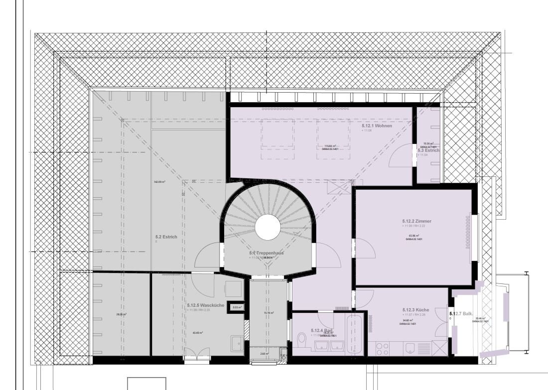 2 ½ pièces appartement