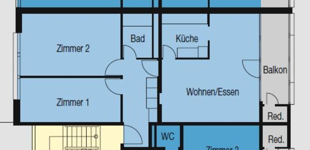 1 ½ rooms apartment