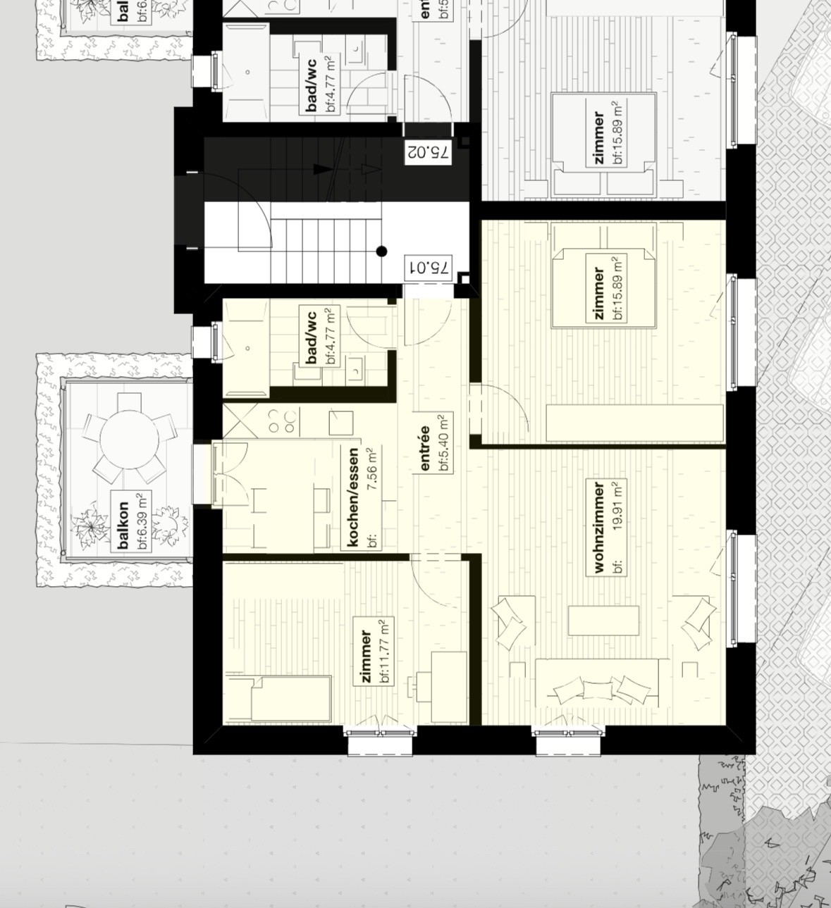 3 ½ rooms apartment