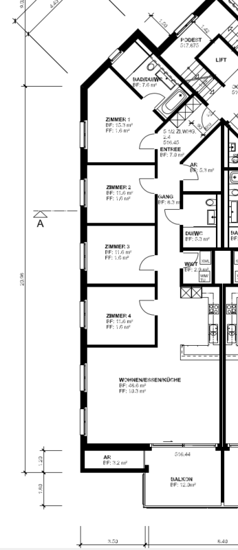 5 ½ rooms apartment, Foto 5 von 5