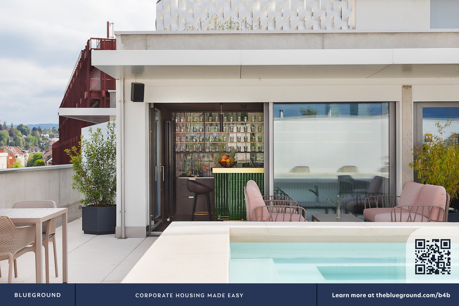 1 pièce appartement meublé