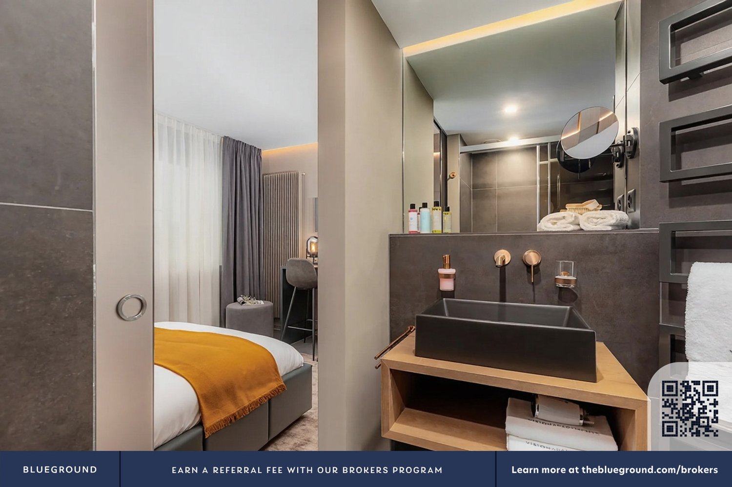 1 pièce appartement meublé