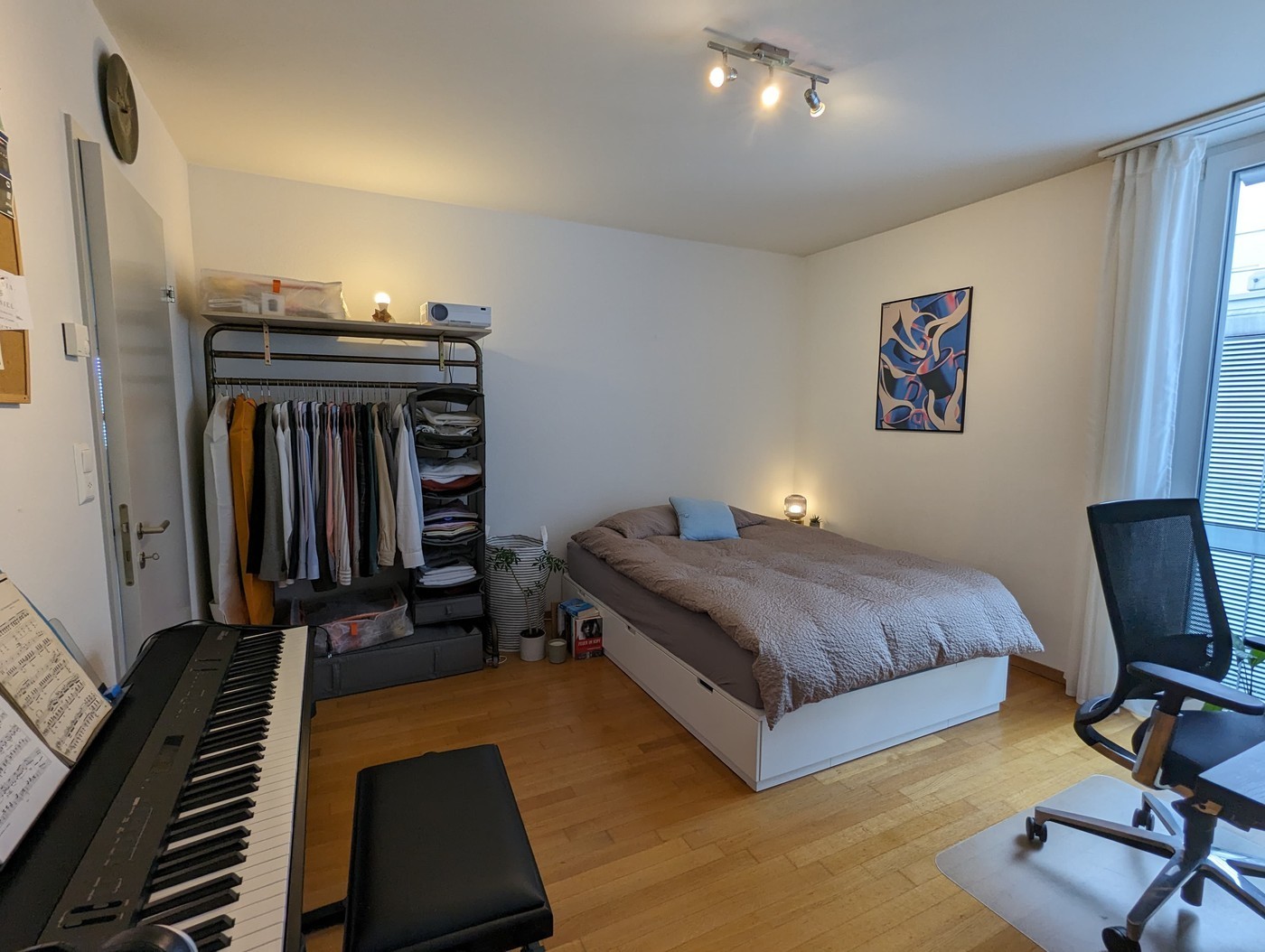 Chambre dans un appartement partagé