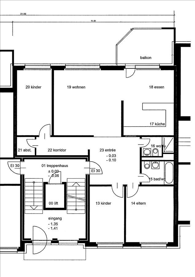 4 ½ rooms apartment