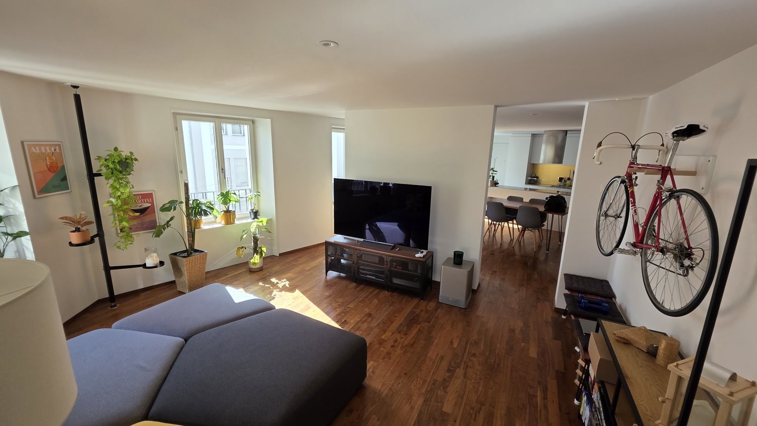 3 ½ rooms furnished flat