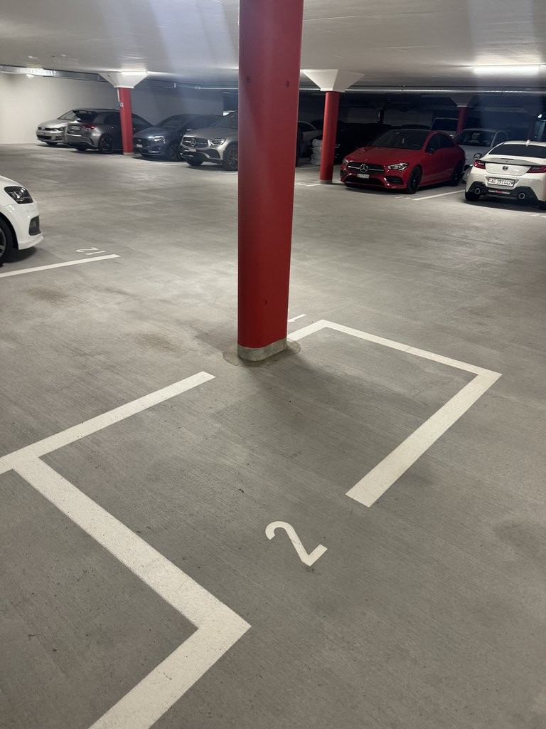Place de stationnement couvert pour vélo de 2m²