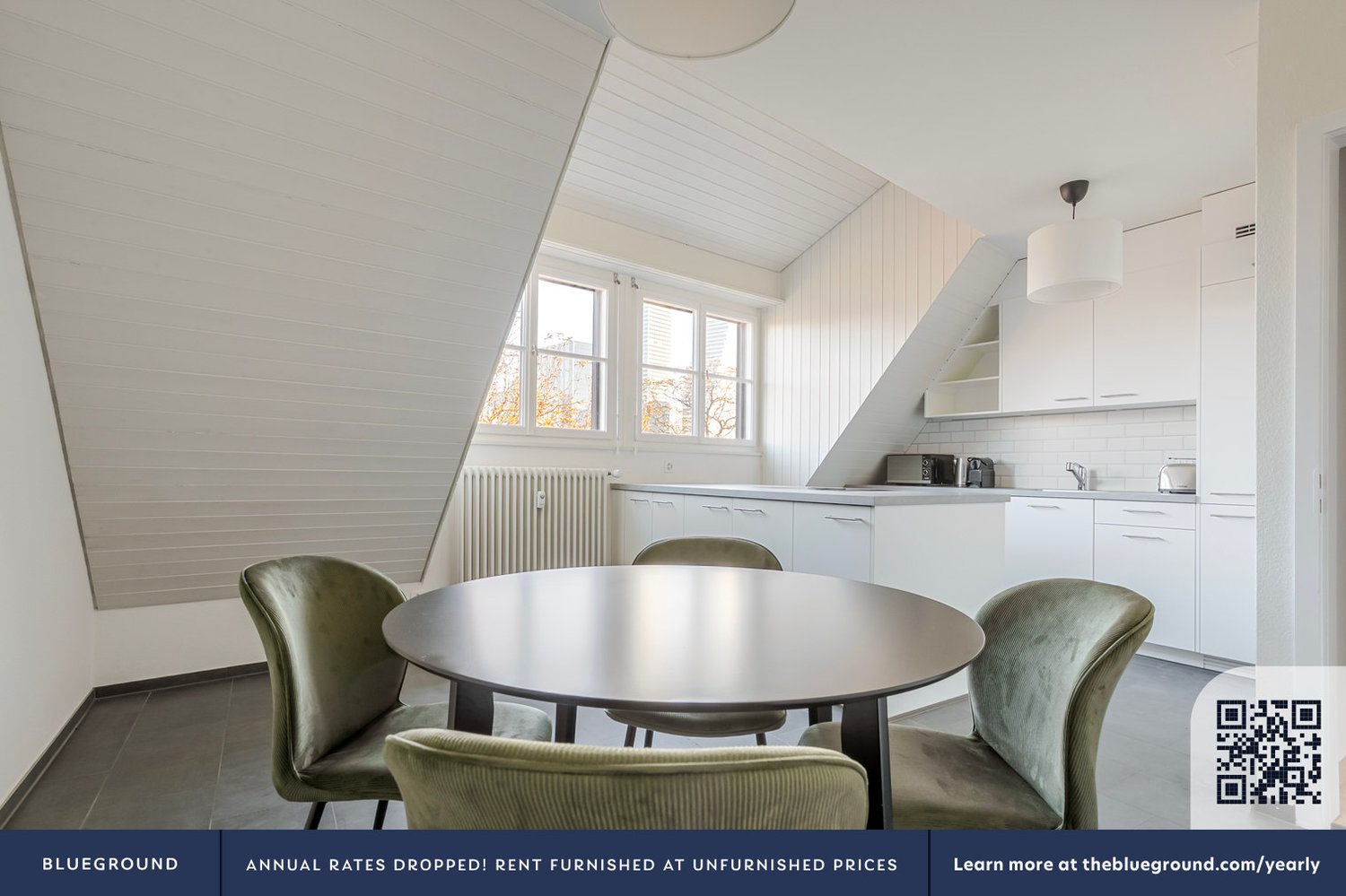 2 ¾ pièces appartement meublé