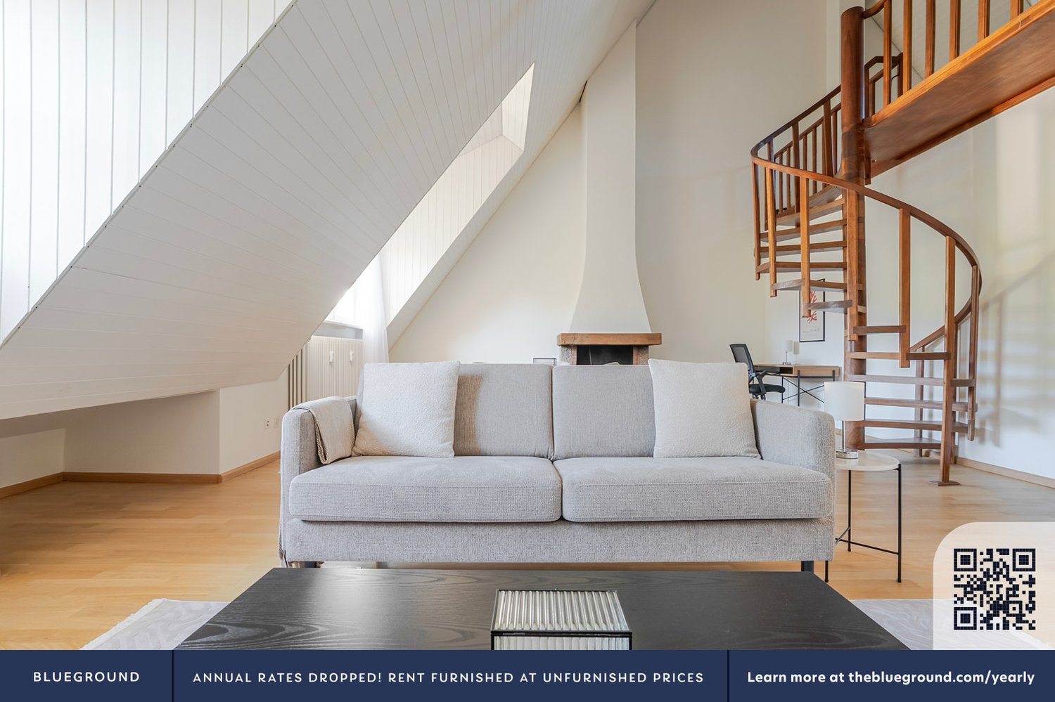 2 ¾ pièces appartement meublé