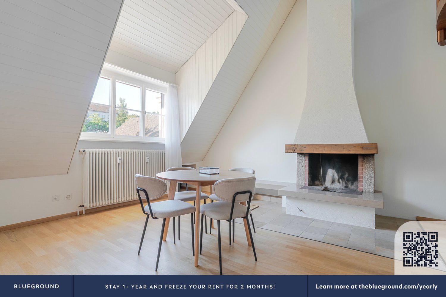 2 ¾ pièces appartement meublé