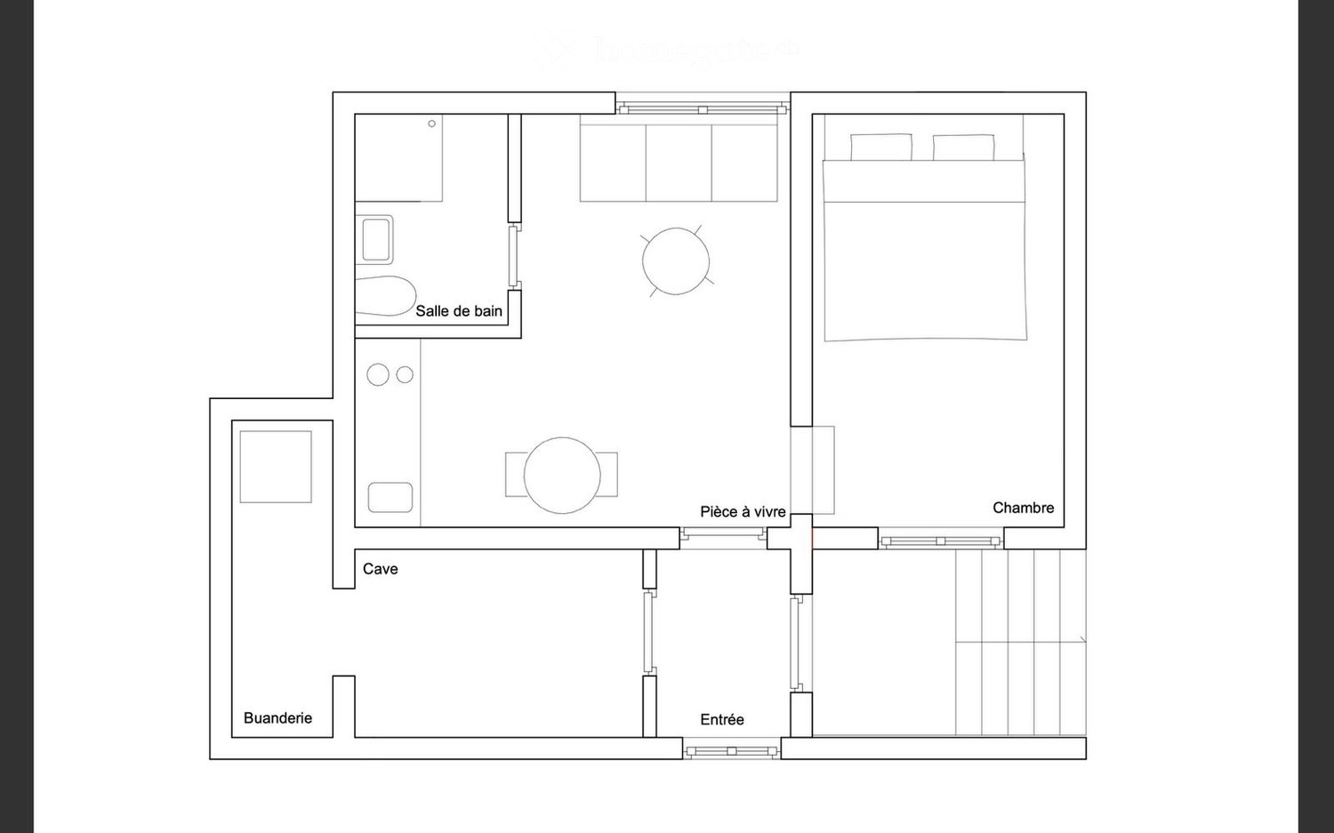 1 ½ Zimmer Wohnung
