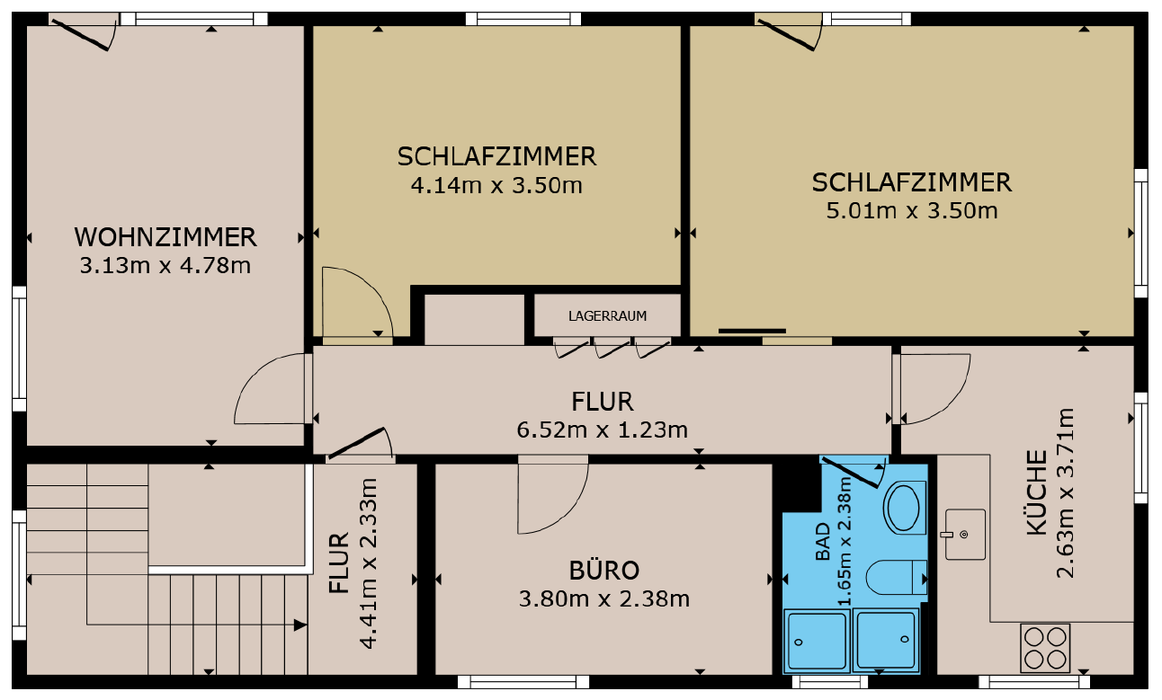 4 rooms apartment, Foto 9 von 9