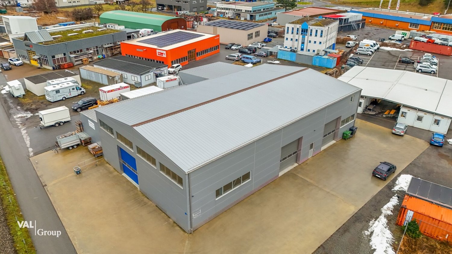 1060m² industrial object