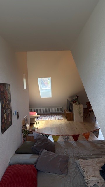 1 ½ rooms roof flat