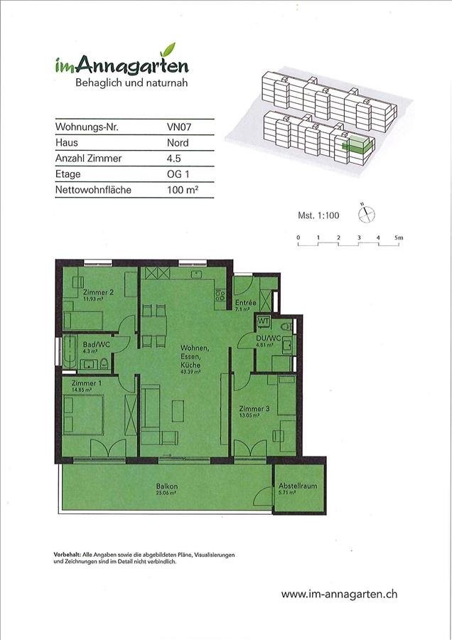 Appartement de 2 ½ pièces