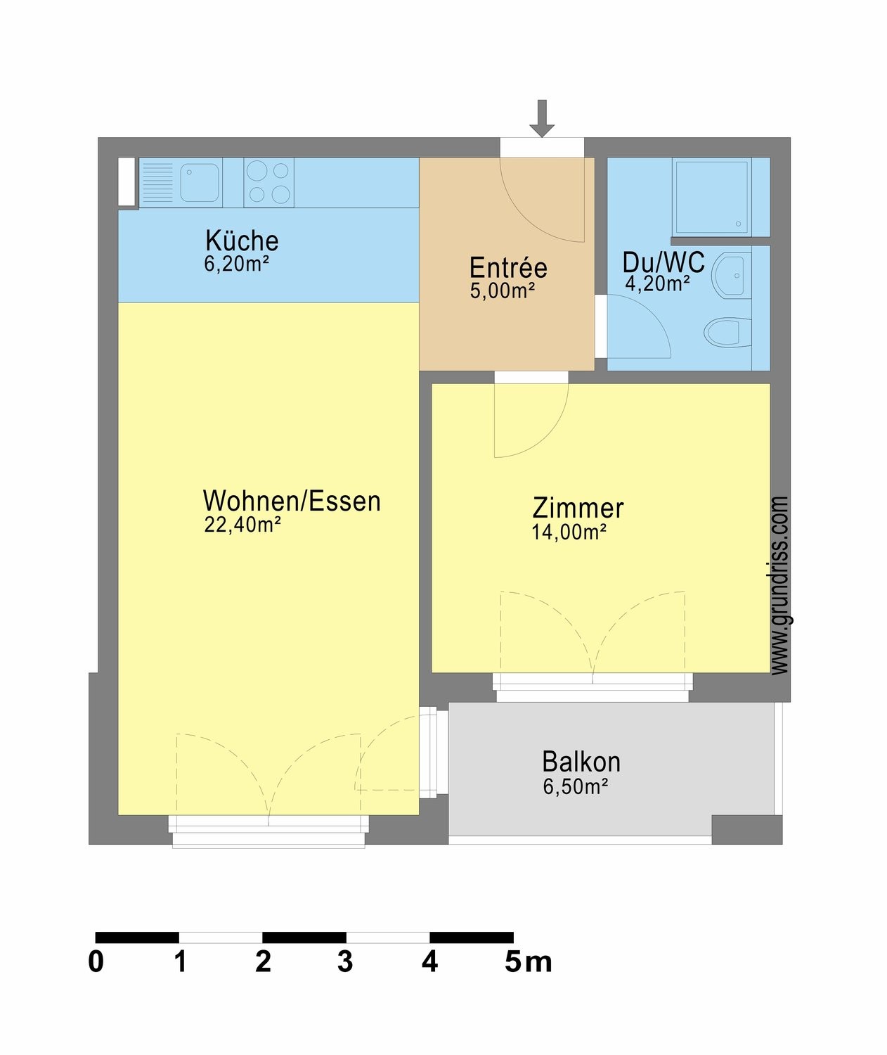 2 ½ rooms apartment, Foto 9 von 10