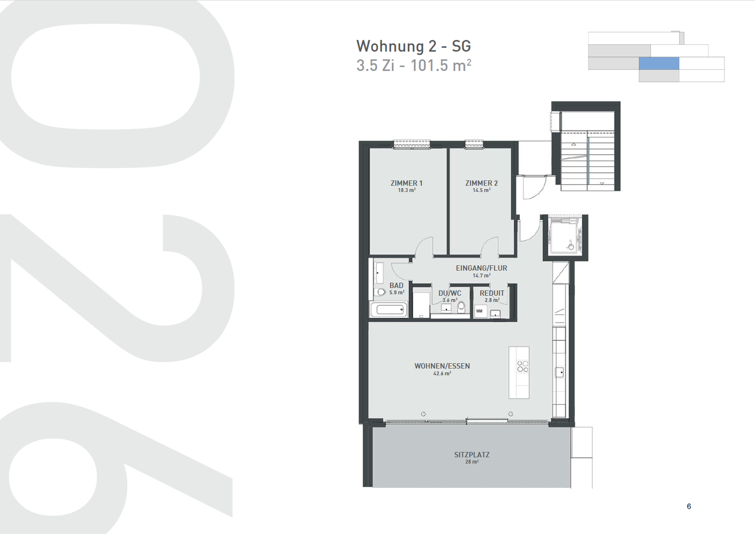 Appartamento di 3 ½ locali, foto 9 di 9
