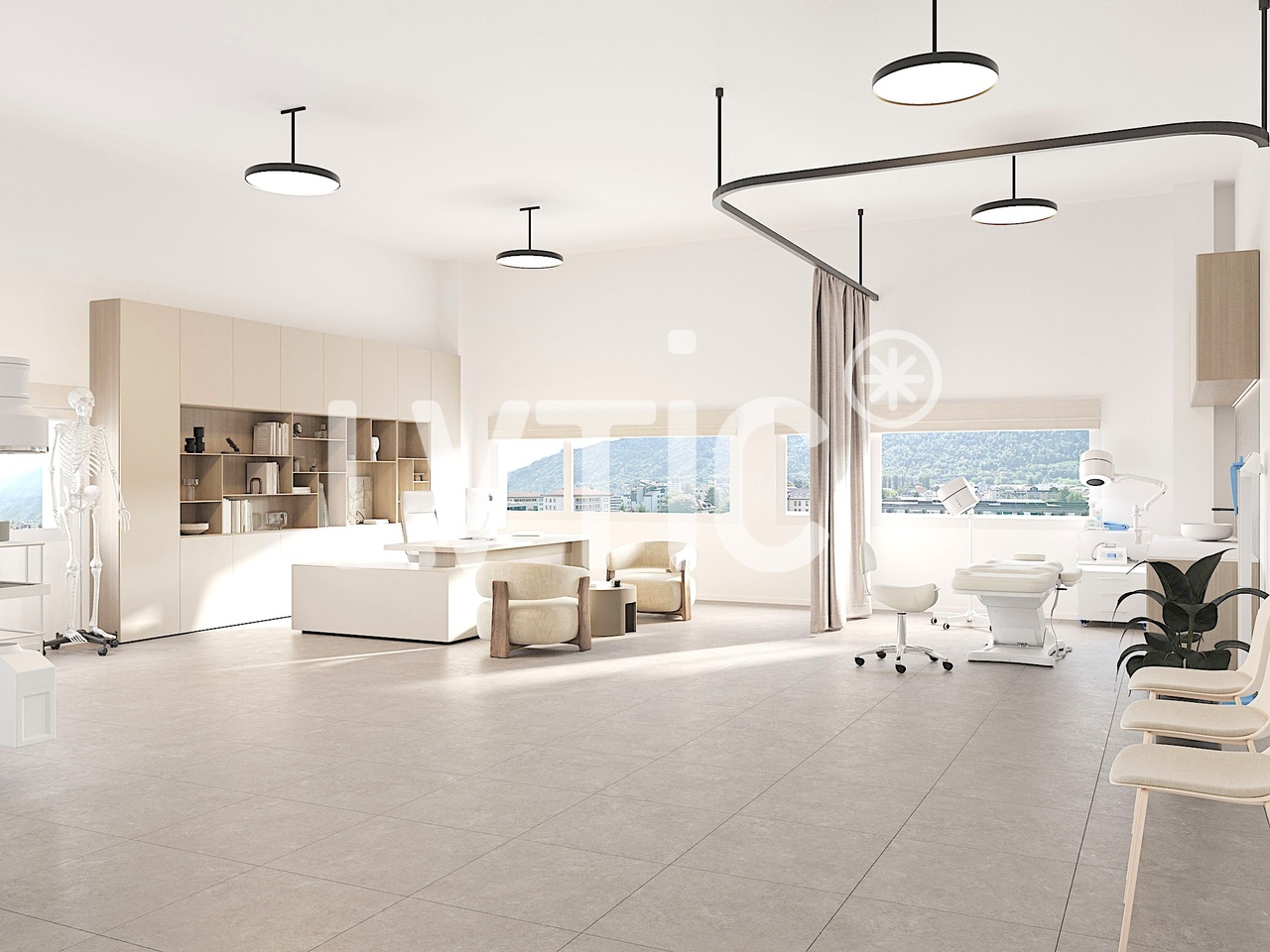 170m² Büro