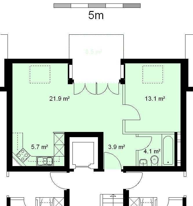 2 ½ rooms apartment, Foto 7 von 8