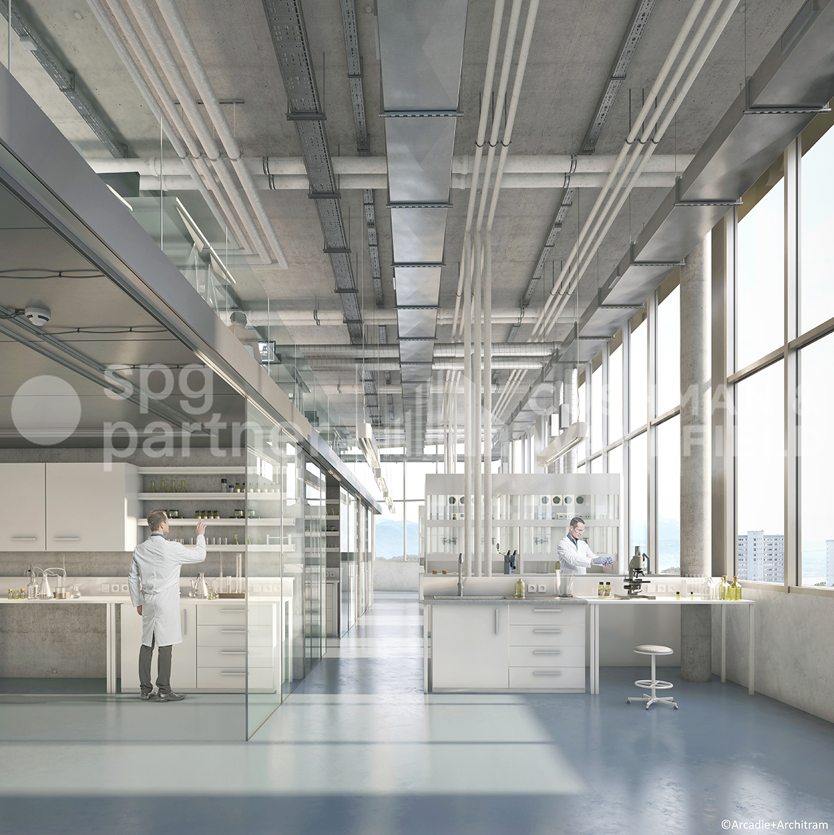850m² Büro