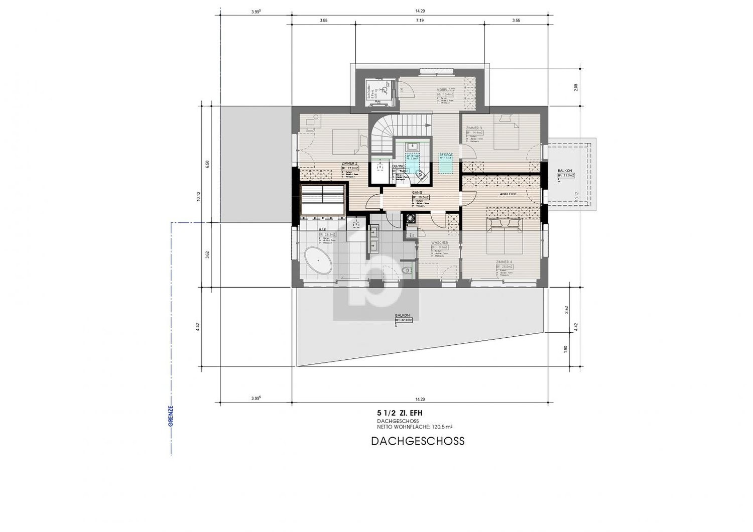 717m² building land, Foto 3 von 4