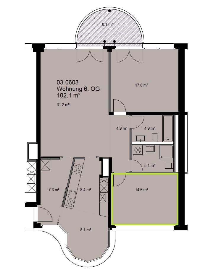 Room in a shared flat, Foto 2 von 5