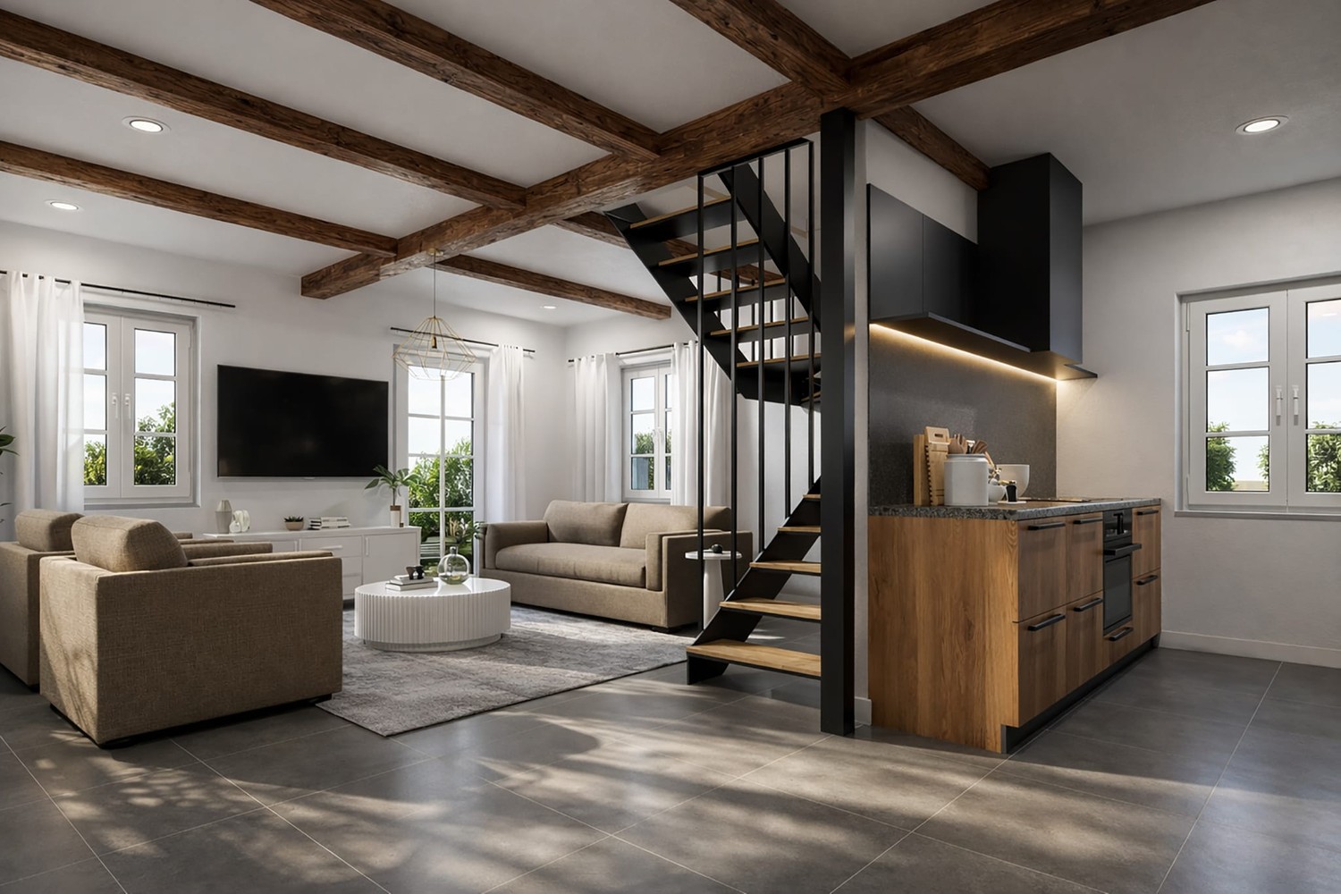 3 ½ rooms single house