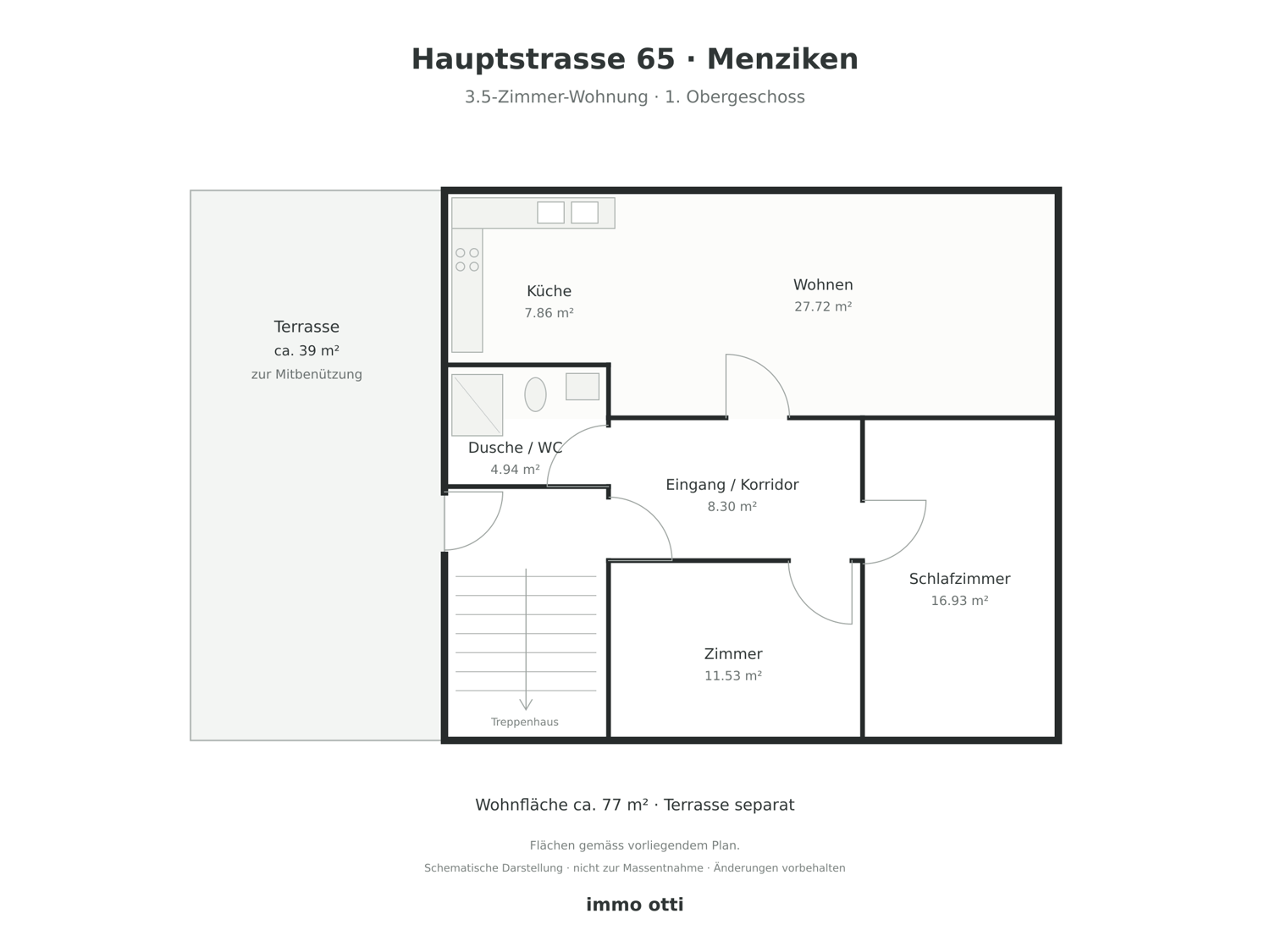 4 ½ rooms apartment