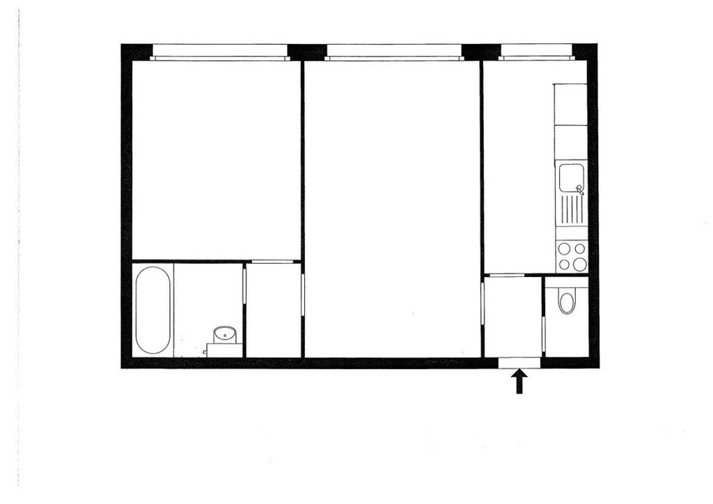 3-Zimmer-Wohnung, Foto 1 von 9
