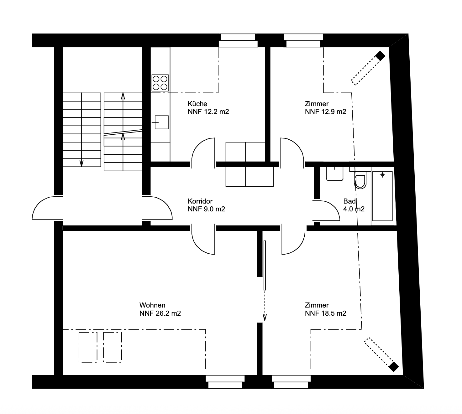 Appartamento di 3 ½ locali, foto 2 di 10