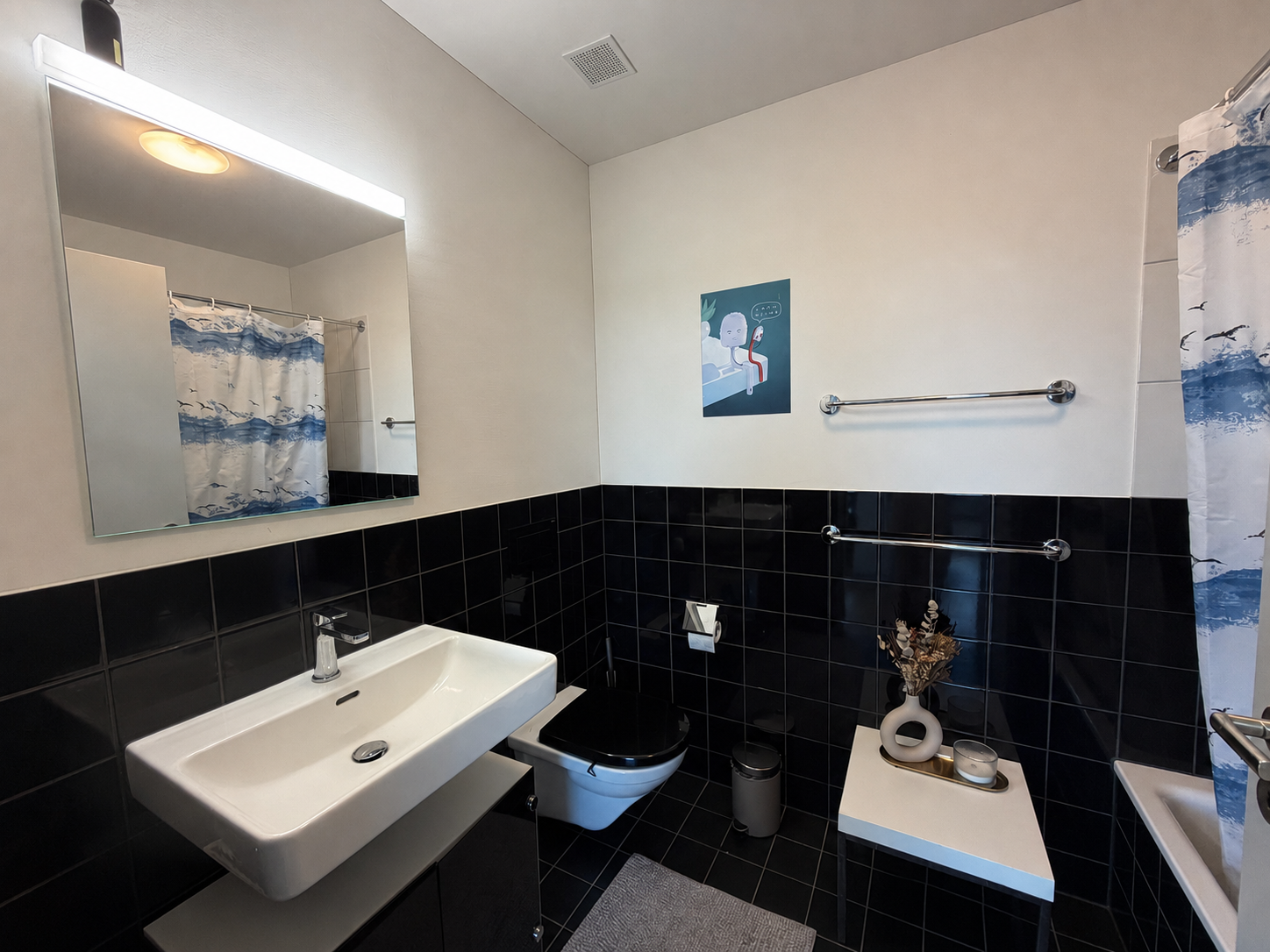 3 ½ rooms furnished flat
