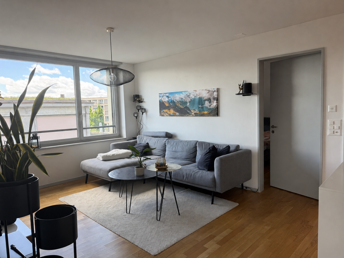 3 ½ rooms furnished flat