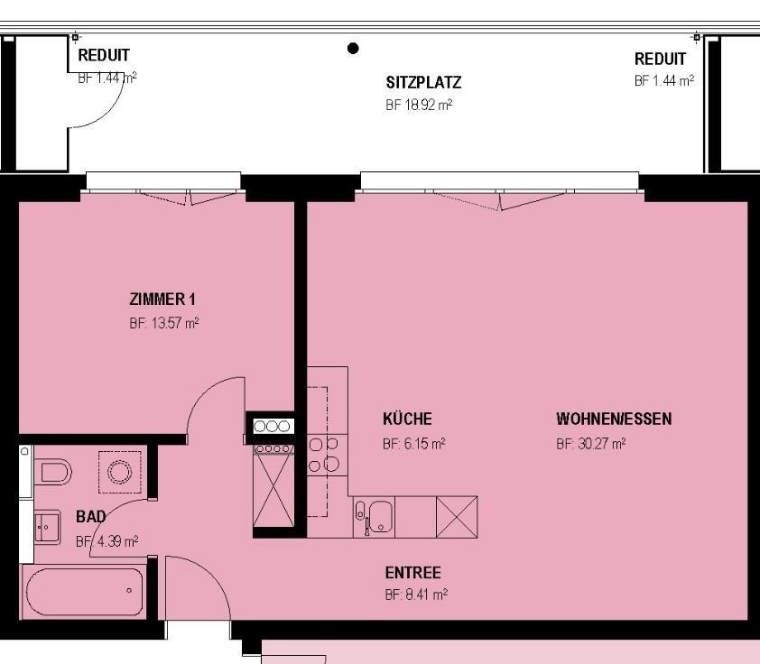 Appartement de 2 ½ pièces, photo 7 sur 7
