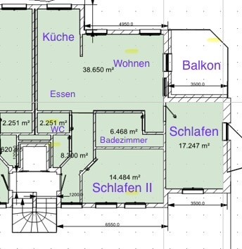 4 ½ rooms apartment