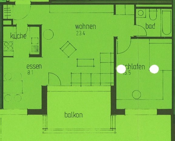 2 ½ rooms apartment, Foto 8 von 8