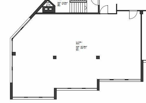 158m² office