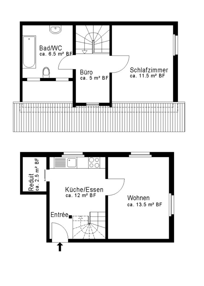 3 ½ rooms apartment
