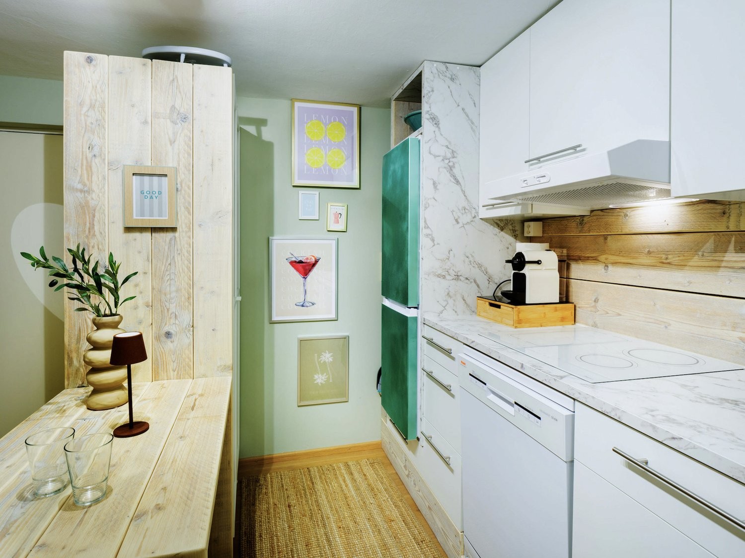 2 rooms furnished flat