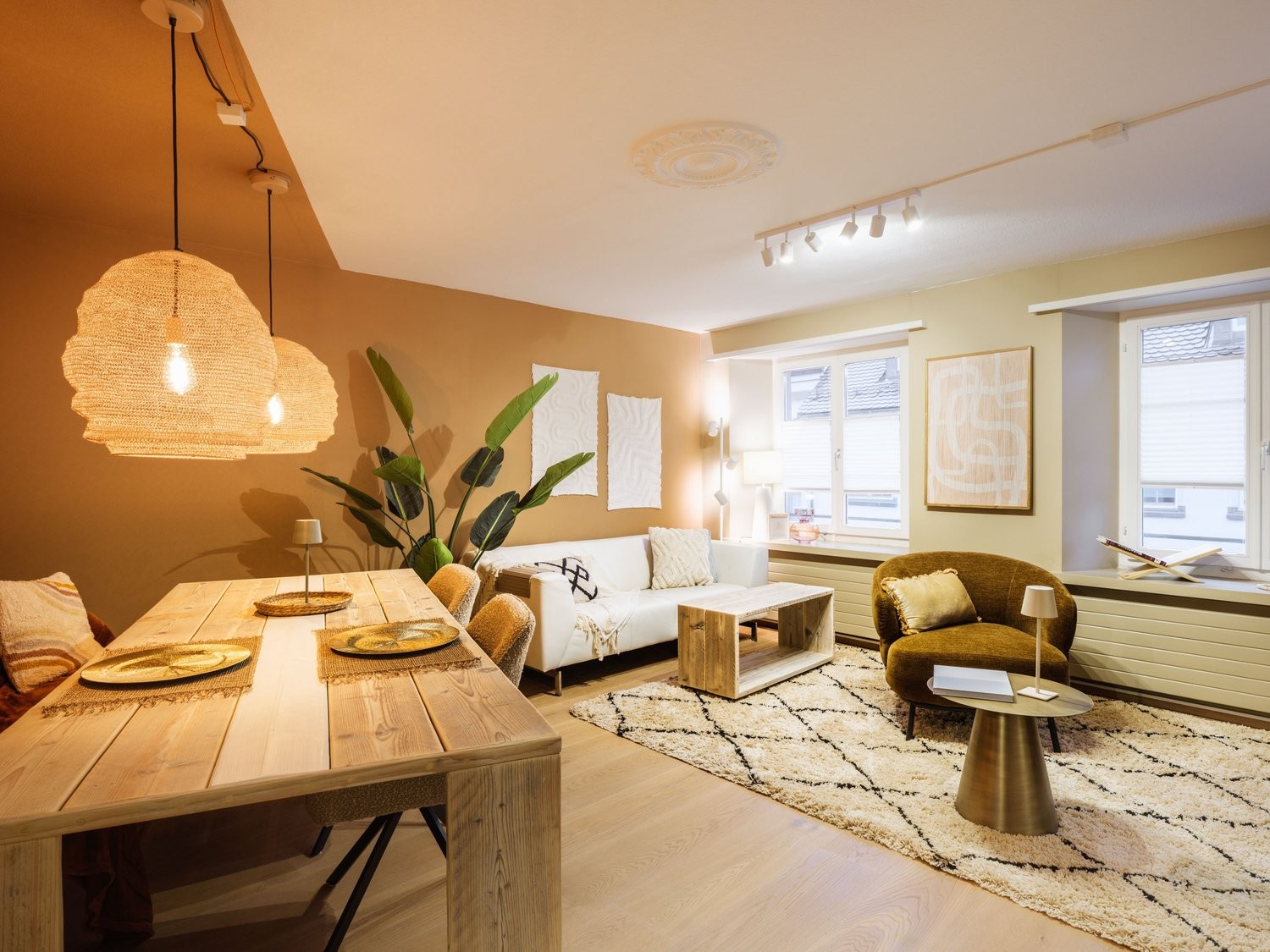 2 rooms furnished flat