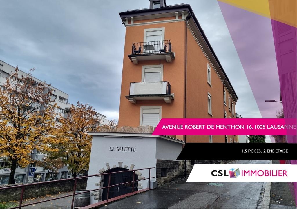 1 ½ rooms furnished flat