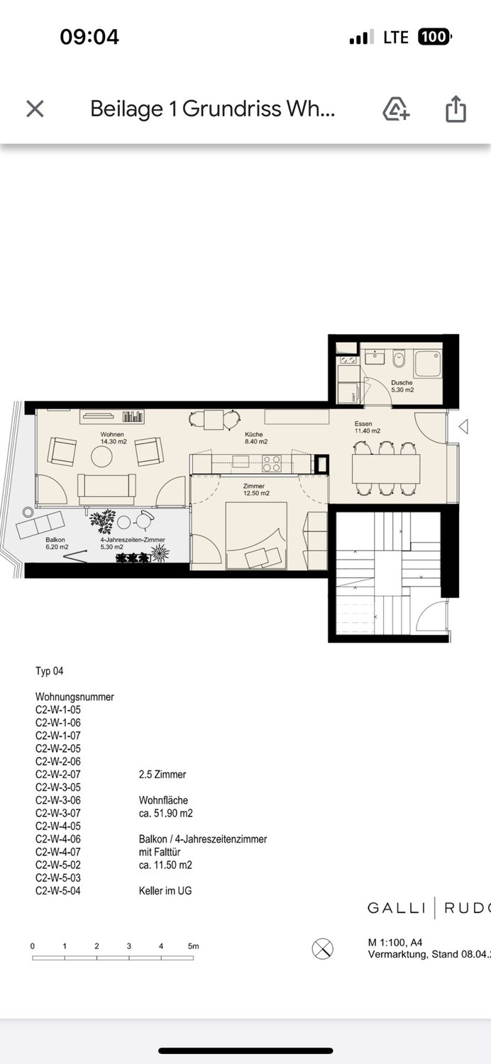 2 ½ rooms apartment, Foto 5 von 6