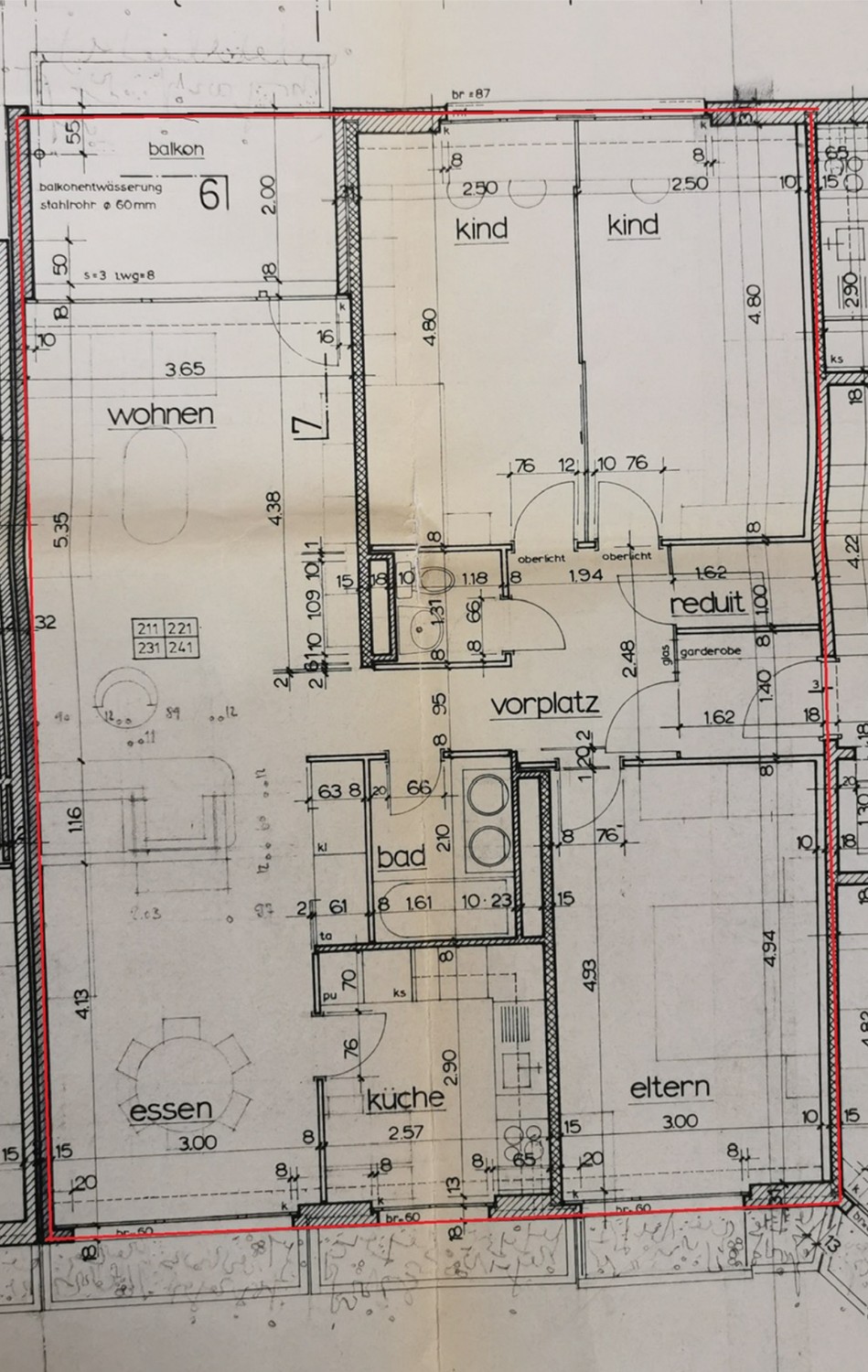 4 ½ rooms apartment