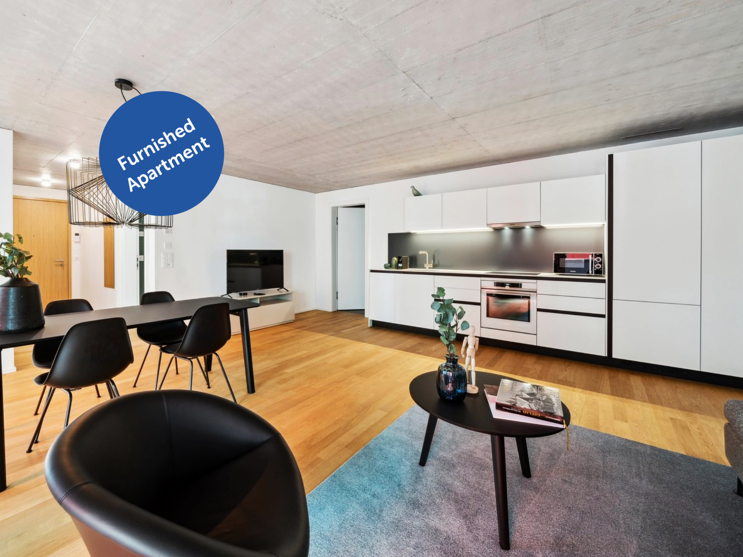 2 ½ rooms furnished flat, Foto 1 von 8