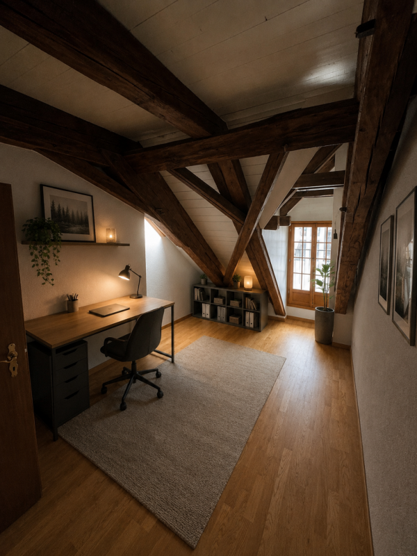 3 ½ rooms roof flat