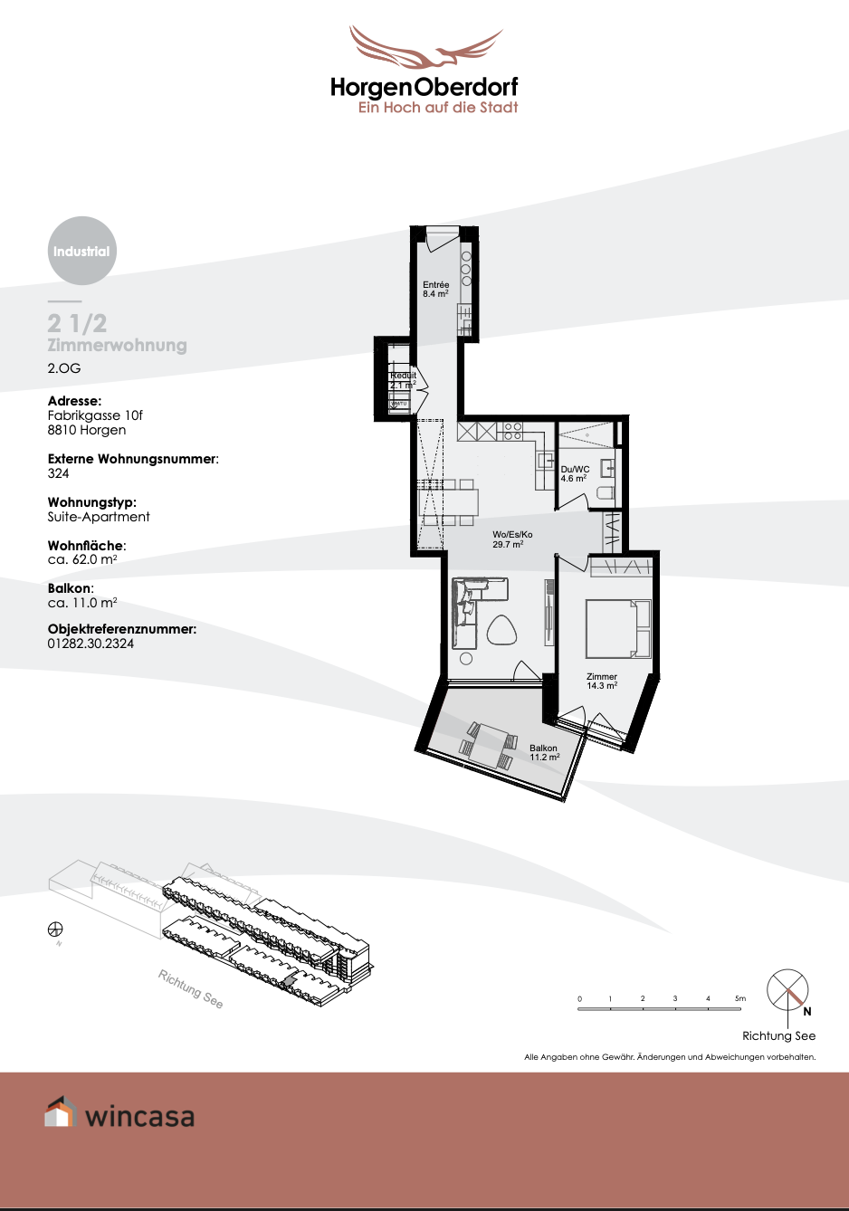 Appartement de 2 ½ pièces