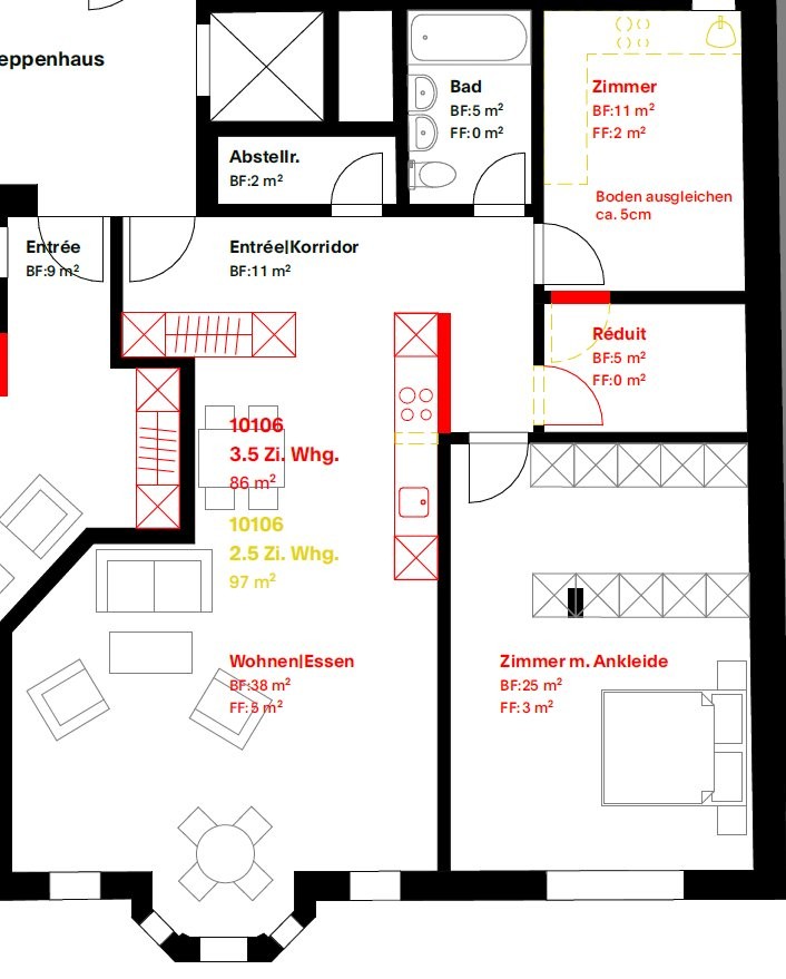 2 ½ rooms apartment, Foto 5 von 5