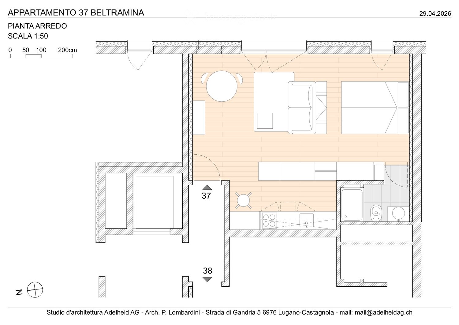 1 ½ pièces appartement