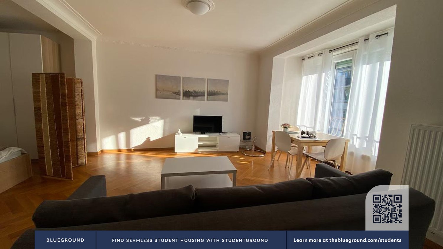 1 pièce appartement meublé